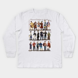 Historical Hetalia V.2 Kids Long Sleeve T-Shirt